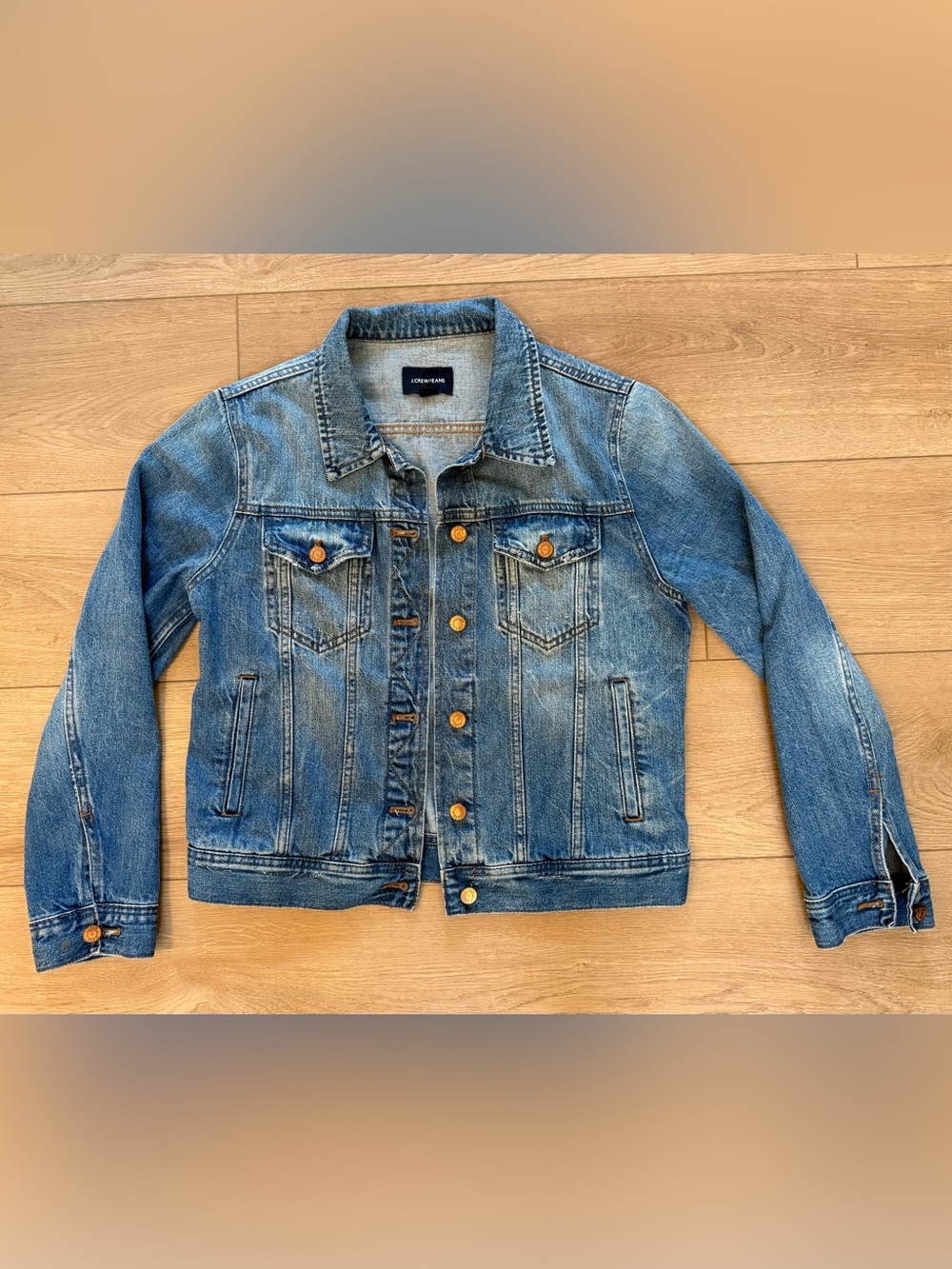 J.CREW Classic Blue Denim Jacket